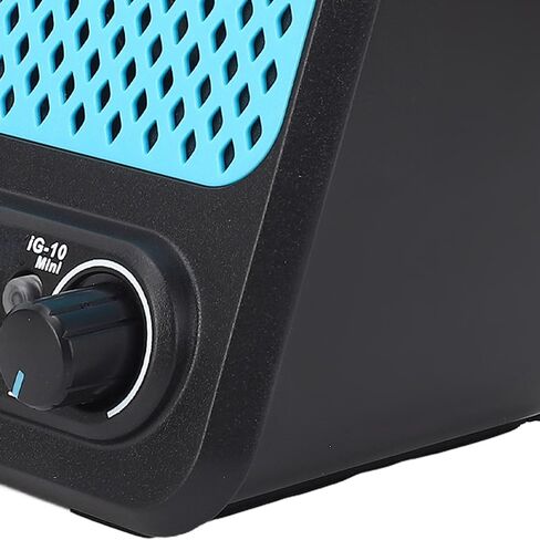 WALFRONT 10W Mini Guitar Amplifier BT 5.0 Double Channel Small Practice Guitar Amp with Clean Distortion Reverb for Practice Anywhere in Kuwait