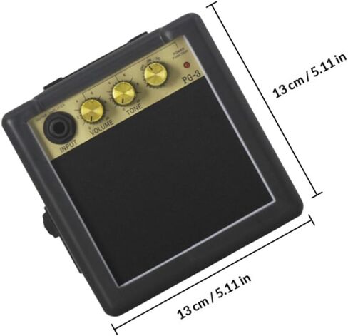 Yardwe 1pc Guitar Accessories Mini Guitar Amplifier Loudspeaker for Players Outdoor and Folk Music in Kuwait