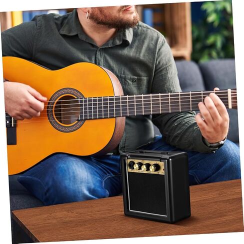 Yardwe 1pc Guitar Accessories Mini Guitar Amplifier Loudspeaker for Players Outdoor and Folk Music in Kuwait