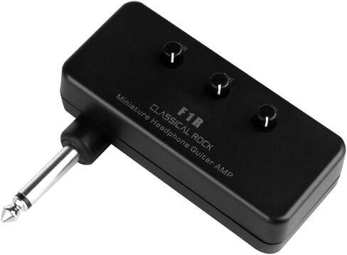 Portable Mini Electric Guitar Amplifier Bass Guitar Headphone Amp for Practice Lightweight Pocket Size Dual Channel Output in Kuwait