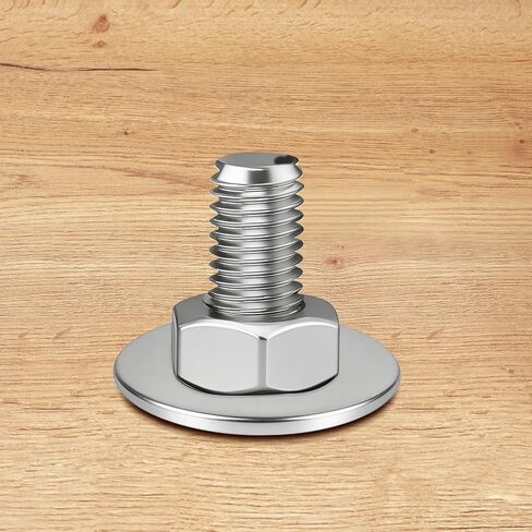 3/8" x 1-1/2" Stainless Fender Washers, 304 Stainless Steel Metal Flat Washer, 30 PCS in Kuwait