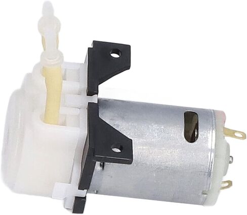 Fafeicy Peristaltic Pump, Aluminum Alloy DC 12V Mini Dosing Pump 0 to 100 Ml per Min, Self Priming Reversible, for Experimental Research Aquarium Liquid Transfer in Kuwait