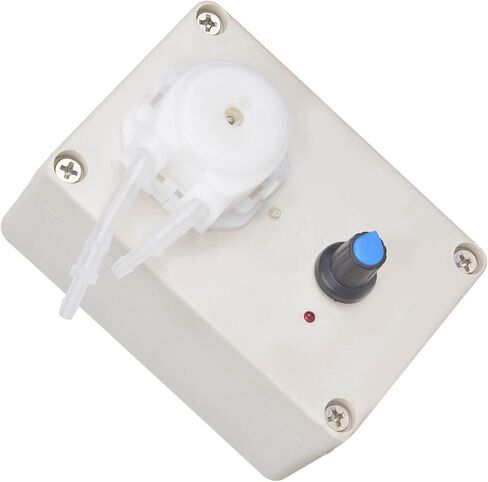 Bewinner Industrial Peristaltic Liquid Pump Adjustable Flowing Dosing Pump, 12V 5-120mlmin 24V 5-200mlmin, Single Head Easy Disassembly for Lab Biochemical Pharmaceutical Use in Kuwait