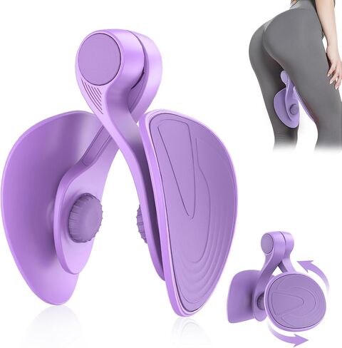 Kegel Exerciser, Pelvic Floor Muscle Exercise Devices for Women, Inner Thigh Exerciser Leg Workout Equipment Thigh Trainer for Male Hip Trimmer Inner Thigh Toner Workout in Kuwait
