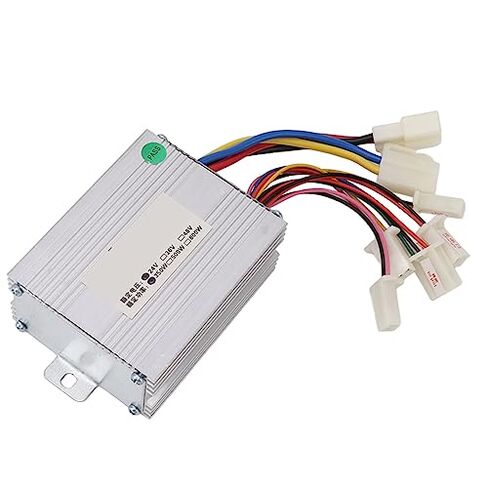 مجموعة أدوات التحكم في السرعة المصقولة للمحرك للسكوتر الكهربائي MX350، محرك سكوتر كهربائي من سبائك الألومنيوم، محرك فرشاة بتيار مستمر، الحد الحالي 22 أمبير، الطاقة المقدرة 350 وات in Kuwait