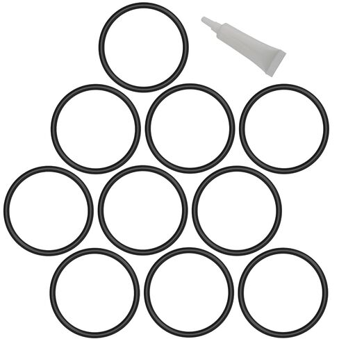 3043B O-Ring Compatible with VP Racing Fuel 3042 Gas Can Utility Jug Cap Seal Gasket with 5 Gram Grease, 10 Pack in Kuwait