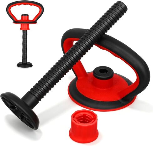 Kisangel Adjustable Kettlebell Handle with Base Nut for 40 Lb Weight Plates Anti-Slip Grip Attachment for Strength Training and Full Body Workouts at Home or Office in Kuwait