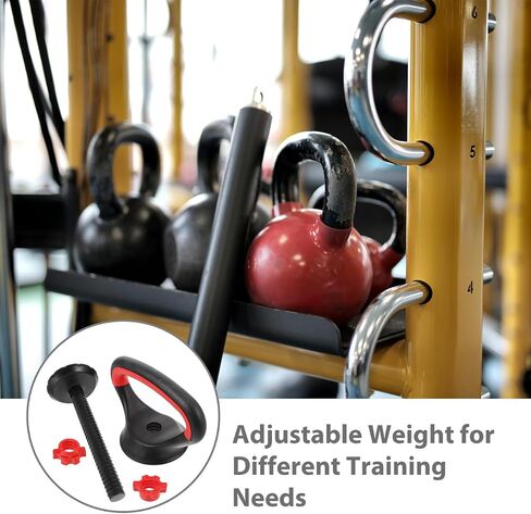 مقبض Kettlebell قابل للتعديل من UPKOCH لألواح الوزن، مرفق مقبض محول الدمبل لتدريب القوة في صالة الألعاب الرياضية المنزلية، معدات تمرين قابلة للتحميل in Kuwait