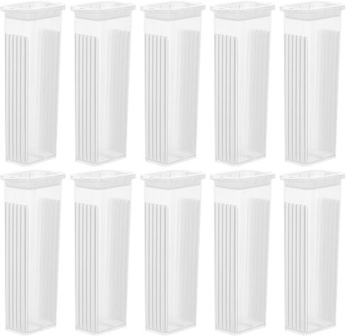High Transparency Plastic Staining Jar Rack 5-compartment Slide Staining Holder for Microscope Accessories Laboratory Use with Narrow Openings Suitable for Batch Slide Processing in Kuwait