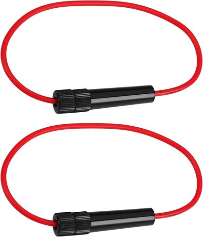 2 Pcs Motorcycle 20A Fuse Tube Holder 54190387 LU54190387 Compatible with Triumph Compatible with BSA in Kuwait