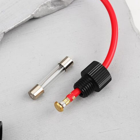 2 Pcs Motorcycle 20A Fuse Tube Holder 54190387 LU54190387 Compatible with Triumph Compatible with BSA in Kuwait