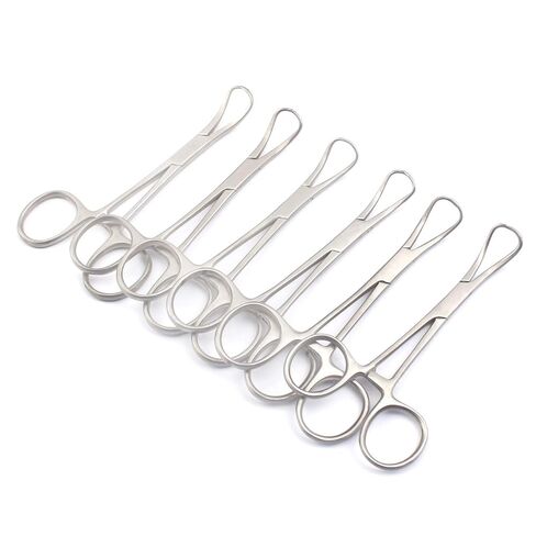 Lot of 6 Backhaus Towel Clamps 5.5" Stainless Steel ODM in Kuwait