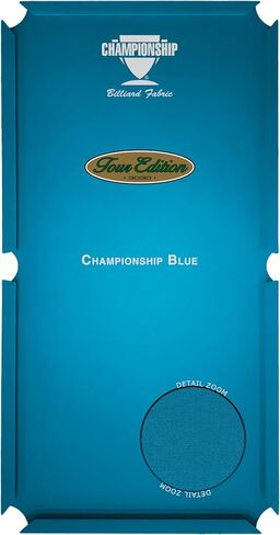 Championship Tour Edition 3030 Pool Table Cloth Replacement Kit for Pool Tables Billiard Table Felt with Horsehair Brush, Chalk, 6 Precut Rail Cloth Pieces (Multiple Colors) in Saudi Arabia
