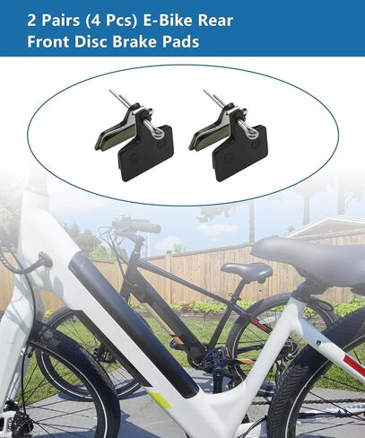 2 أزواج E-Bike الخلفية الجبهة تيل مكابح السيارات يناسب أفينتون بيس 350/بيس 500/بيس 4/سينتش/سولتيرا/المستوى/المغامرة/تكثر in Kuwait