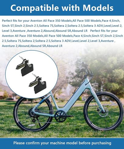 2 أزواج E-Bike الخلفية الجبهة تيل مكابح السيارات يناسب أفينتون بيس 350/بيس 500/بيس 4/سينتش/سولتيرا/المستوى/المغامرة/تكثر in Kuwait