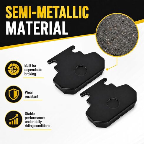 Generic Rear Brake Pad Set Accessories, E-Bike Upgrade Mods, Dirt Bike Parts, Compatible with Yozma in 10 Electric Dirt Bike in Kuwait