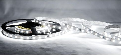 شريط إضاءة LED أبيض دافئ من ABI، 600 مصباح LED، 10 أمتار / 32.8 قدم، SMD5050، 2800K، 24V DC (المحول غير متضمن) in Kuwait