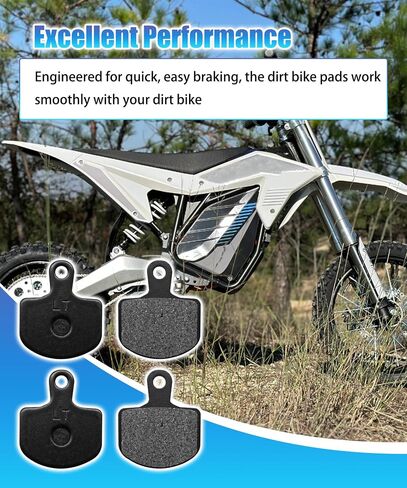 Electric Dirt Bike Brake Pad Fits For ETM RTR Lite E-Bike Replacement accessories in Kuwait