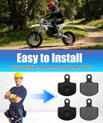 Electric Dirt Bike Brake Pad Fits For ETM RTR Lite E-Bike Replacement accessories in Kuwait