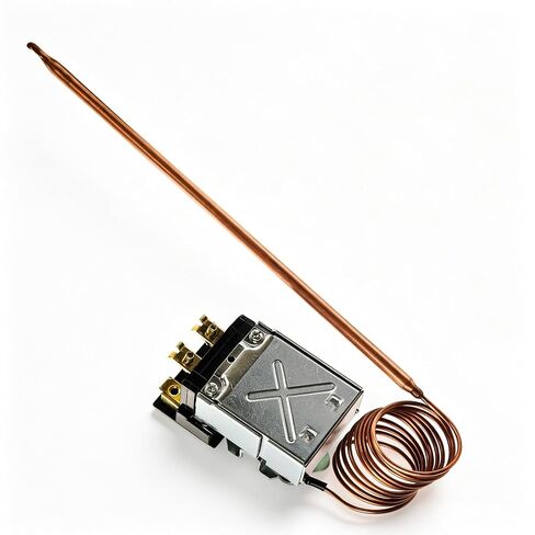 SA-465-36 التحكم في ترموستات الشواية الكهربائية 100-450F متوافق مع Star 2T-Z5958 Z5958 AllPoints 46-1368 قطع غيار شواية كونترتوب المطاعم التجارية مكون المصباح النحاسي in Kuwait