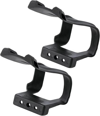 BIBABLYKE Bicycles Pedal Half Clip Road Bike Strapless Toe Pedal Clip Mountain Bike Cycling Pedals Toe Clip Cycling Accessories in Kuwait