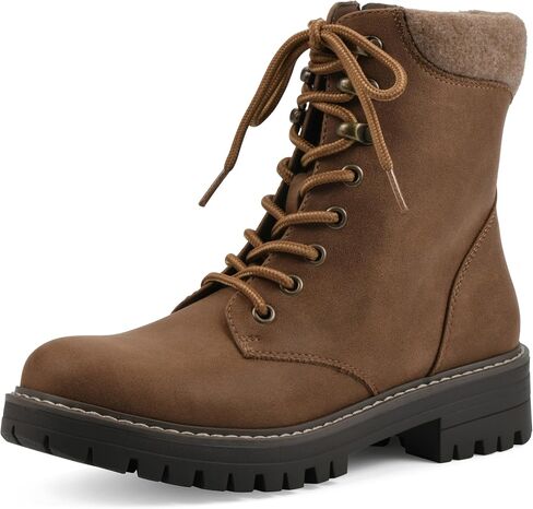 CLIFFS BY WHITE MOUNTAIN Women's Milos Cushioned Lace-Up City Hiker Ankle Bootie in Kuwait