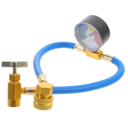 BESPORTBLE 1pc Air Conditioning Charging Hose with Gauge for Car, 1/2 Thread for American and Europe in Saudi Arabia