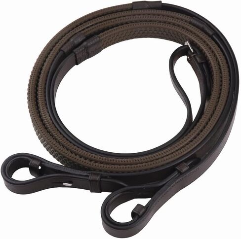 Henri de Rivel Pro Extra Long Flat Laced Reins in Kuwait