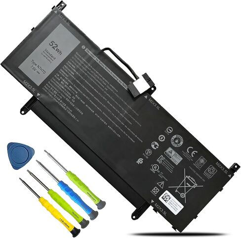 54WH DR02P R73TC Battery Replacement for Dell Latitude 3440 5440 5450 5540 5550 7455 Precision 3480 3490 3580 3590 P127F P127F001 P169G P169G001 P181G P182G Series 2X1V9 803W6 GRWKG JTG7N in Saudi Arabia