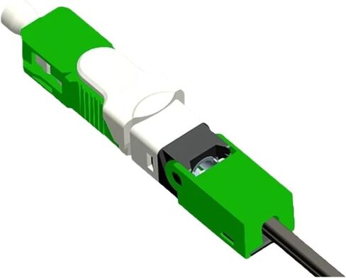 50/200PCS FTTH ESC250D UPC Single-Mode Fiber Fast Connector(50pcs SC) in Saudi Arabia