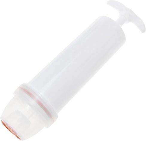 Lovelysp 1PCS White Manual pump Storage bag vacuum pump Travel vacuum pump Portable 6.1×1.88 inches For clothes and food in Kuwait