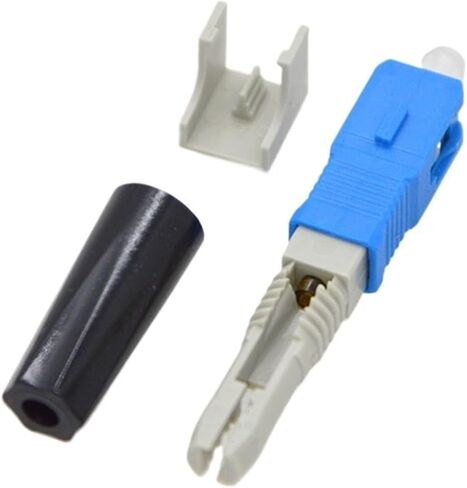 100PCS FTTH Fiber Optic Fast Connector Mechanical SC UPC(Sc UPC 2) in Kuwait