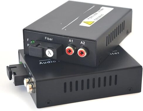 2/4/8/16 Audio Fiber Optic Converter, to Single-Mode(2CH one Way) in Saudi Arabia