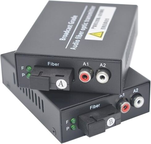 2/4/8/16 Audio Fiber Optic Converter, to Single-Mode(2CH one Way) in Saudi Arabia