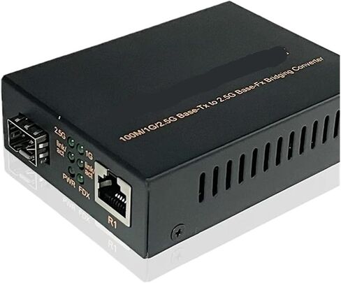 1.25G/2.5G SFP محول وسائط الألياف البصرية 2.، RJ45 in Kuwait