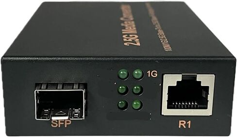 1.25G/2.5G SFP محول وسائط الألياف البصرية 2.، RJ45 in Kuwait
