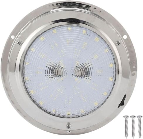 5.5in Marine Ceiling Dome Light 42LED IP65 Waterproof Interior Mount Light Compatible With Caravan RV Boat Yacht in Kuwait