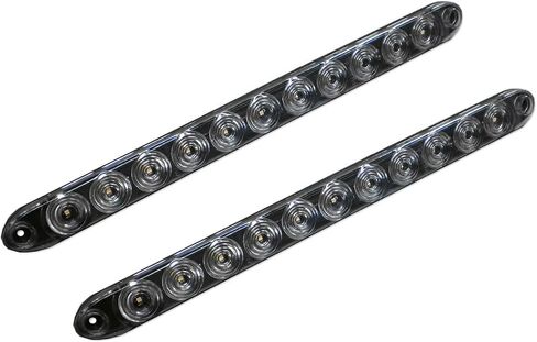 2 حزمة T10-LC00-1 15 "Slimline أبيض LED احتياطي الذيل عكس الضوء مقطورة RV USA in Kuwait