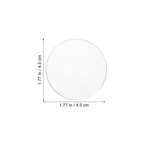 10pcs 45mm Diameter Laboratory Watch Glasses Set, 90mm Round Glass Evaporating Dishes for Chemistry Experiments and School Laboratory Use in Kuwait