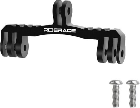 Dual Handlebar Mount Adapter - Lightweight Aluminum Mount for Bike Lights, Action Cameras & Computers in Kuwait