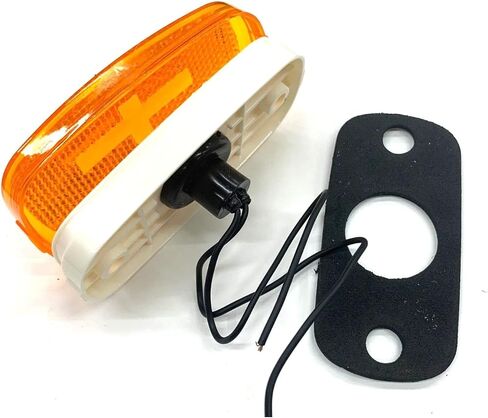 10 Pack J626-MC32 Amber And Red Marker/Clearance Light RV Motorhome Trailer Truck (5 ea) in Kuwait
