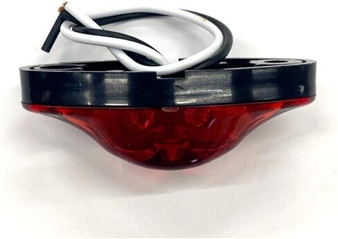 L04-0072R Red LED Oval Dragon's Eye 2 Diode Red Lens/Light Marker Clearance Trailer in Kuwait
