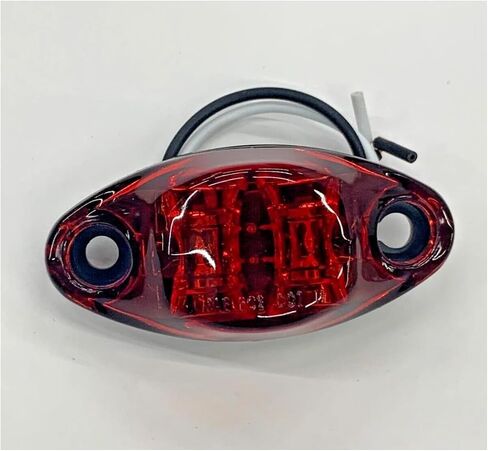 L04-0072R Red LED Oval Dragon's Eye 2 Diode Red Lens/Light Marker Clearance Trailer in Kuwait
