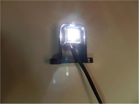 L10-WB00-1 مصباح لوحة ترخيص LED مصباح خطوة أسود مقطورة شاحنة التخييم مدى الحياة in Kuwait