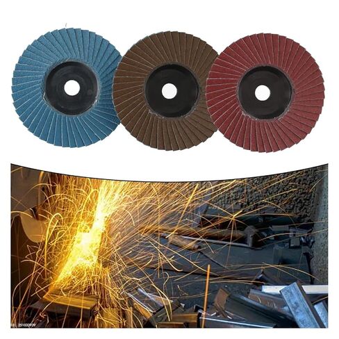 3-15pcs 75mm 3 Inch Flap Discs Abrasive Sanding Wheels for Angle Grinder Metal Wood Polishing Tools Accessories Disc Block Pad(60 80 120-3pcs) in Kuwait