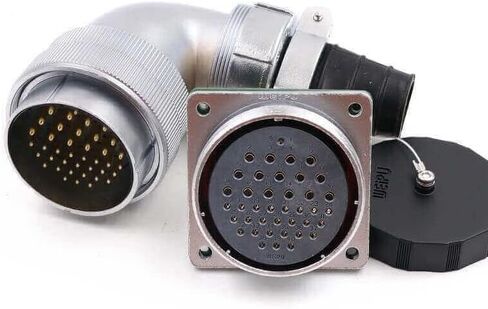 WF55 40pin Bending Right Angle Male Plug and Female Receptacle Connector TV+Z Circular Waterproof in Saudi Arabia