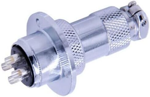 10pcs GX20 4 pin Male to Female Aviation Plug Connector 20mm Straight and Socket in Saudi Arabia