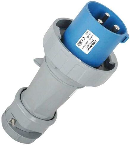 IEC60309 Waterproof Industrial Connector Plug 3Pin 63A 220V-250V 2P+E IP67 in Saudi Arabia