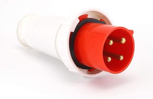 IEC60309 Waterproof Industrial Connector Plug 4Pin 125A 380V-415V 3P+E IP67 in Saudi Arabia