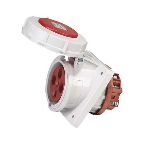 4P 63A IP67 Waterproof Concealed Oblique Socket SP-205 Industrial in Kuwait